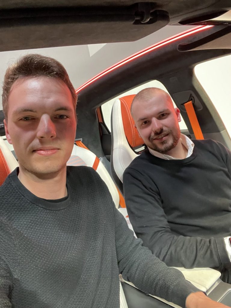 The eSIM Jungle founders seated together in a car